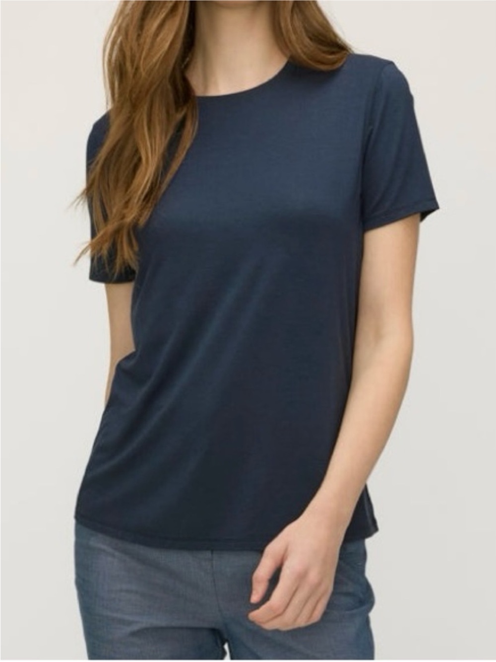 KIT+ACE crew tee with side slits